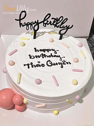 20 mẫu bánh sinh nhật đơn giản sang trọng để tạo ấn tượng đặc biệt