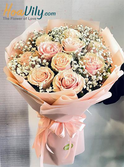 Bó hoa hồng Ecuador - Phép màu tình yêu