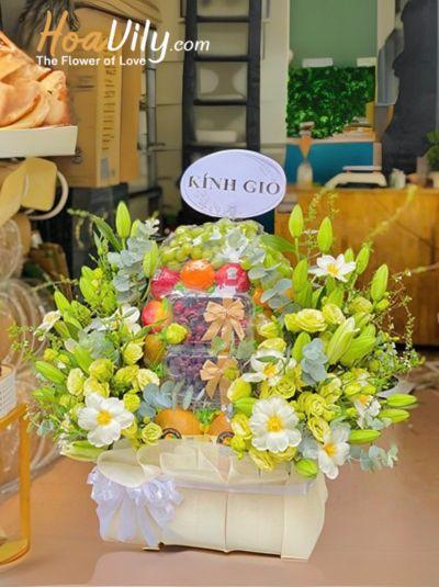 Giỏ trái cây - Kính dâng hương