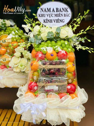 Giỏ trái cây - Kính viếng trang nghiêm