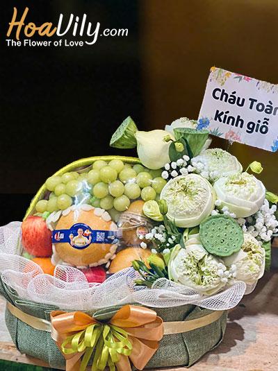 Giỏ trái cây - Lòng thành kính dâng