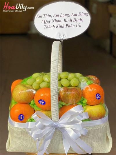 Giỏ trái cây - Tưởng nhớ sâu sắc