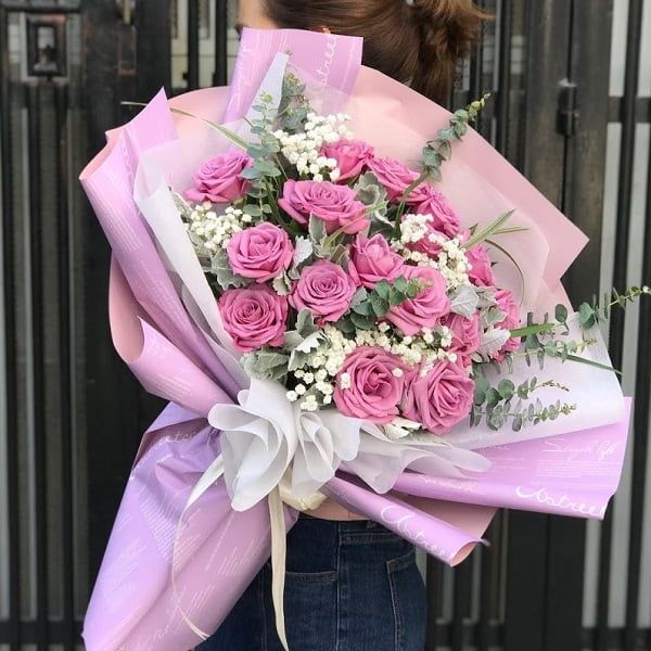Hoa Vily - Địa điểm mua hoa hồng tím chất lượng