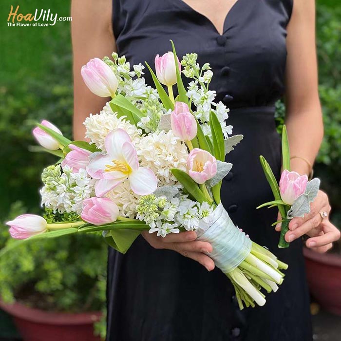 Hoa cưới xu hướng cho lễ cưới mùa xuân 