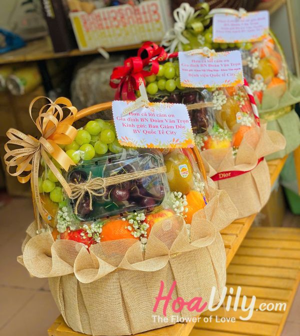 Giỏ trái cây - Gửi trao trọn vẹn 