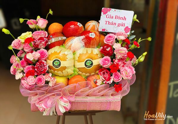 Giỏ trái cây - Hạnh phúc trọn vẹn 