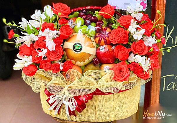 Giỏ trái cây - Sức khỏe và niềm vui 