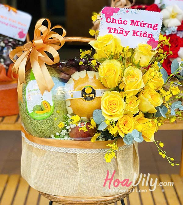 Giỏ trái cây - Thành công viên mãn