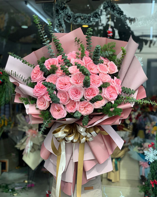 hoa hồng pink Ohara lại tượng trưng cho một tình yêu nhẹ nhàng