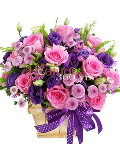 Bó hoa cúc đồng tiền chúc mừng sinh nhật cho bạn thêm hạnh phúc