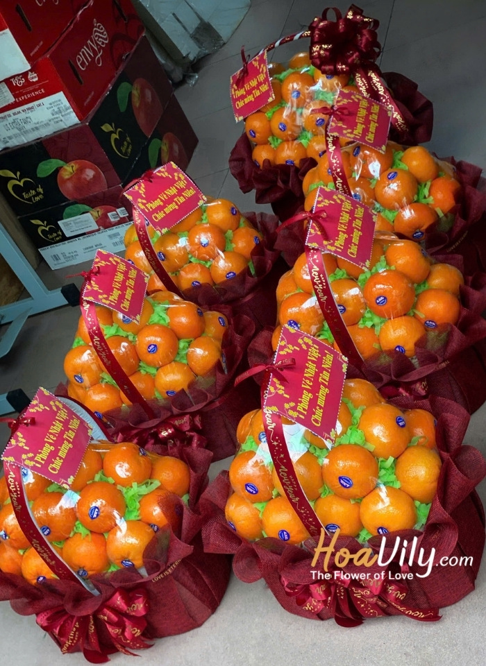 Giỏ trái cây quýt Úc - Gửi gắm quan tâm