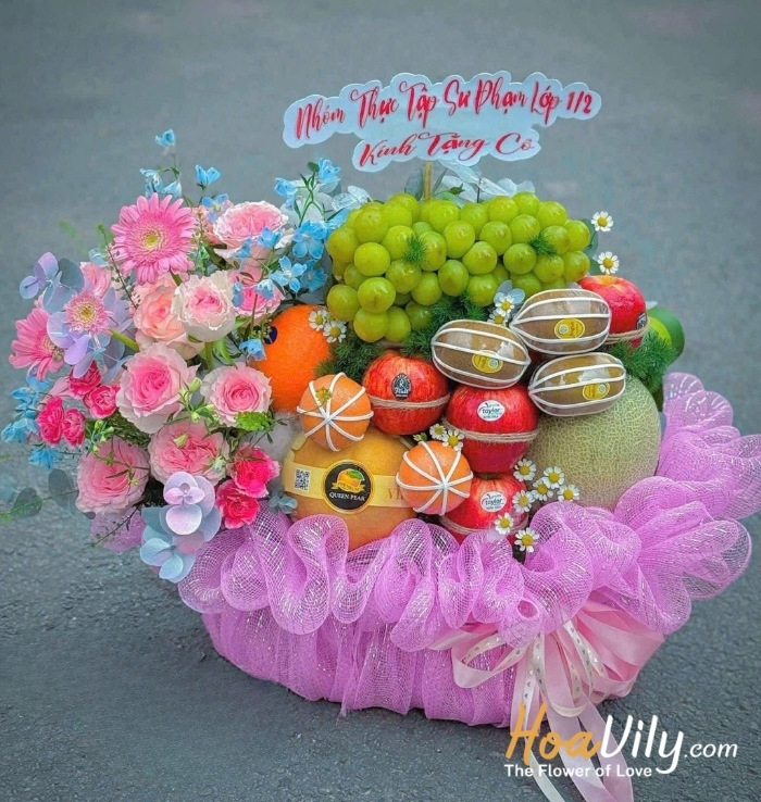 Giỏ trái cây cao cấp - Tâm thành ý đẹp