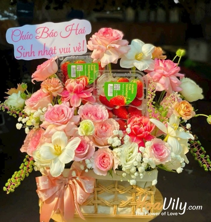 Giỏ trái cây cao cấp - Đắc lộc đắc tài