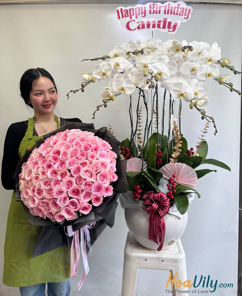 tiệm hoa tươi đẹp, uy tín, nổi tiếng TPHCM