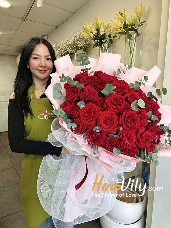 Liên hệ điện hoa valentine uy tín tại tphcm và hà nội