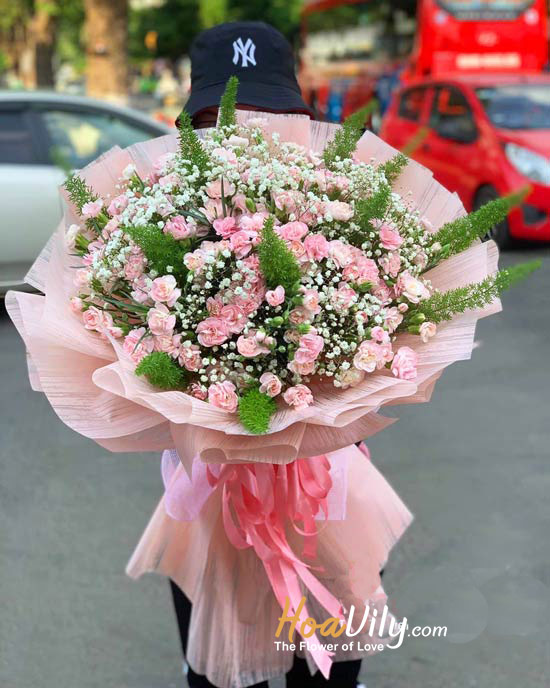Hoa chúc mừng kỷ niệm 10 năm ngày cưới – Hoa cẩm chướng