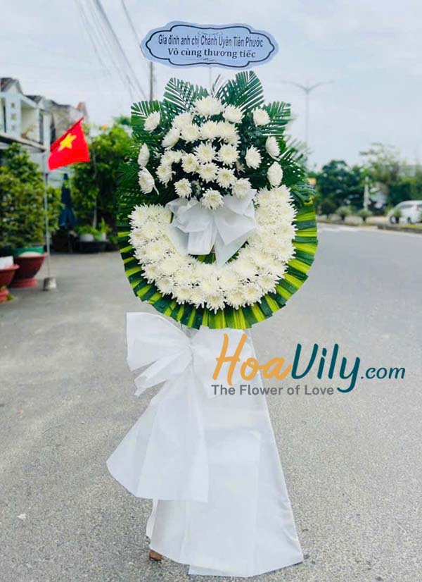 Kệ hoa chia buồn - Miền an lạc