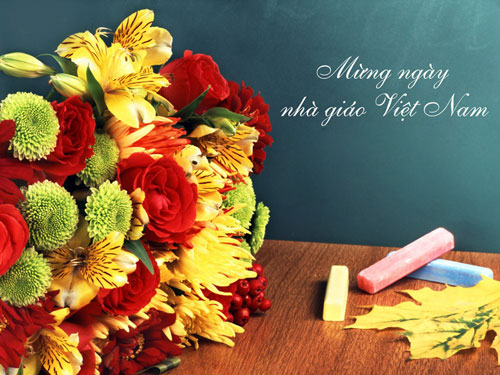 Tổng hợp 20 bó hoa lãng hoa 2011 đẹp trang trọng nhất tặng thầy cô