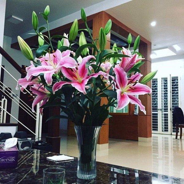Cắm hoa tặng sinh nhật chồng tại nhà