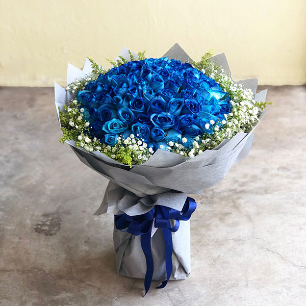 Hoa hồng xanh tình yêu