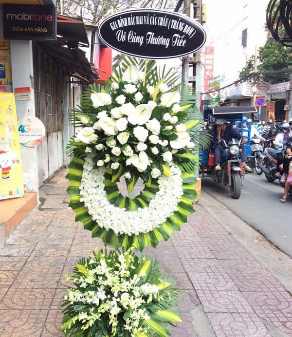 Kệ hoa tang lễ Hàn Quốc tiếc thương người đã khuất