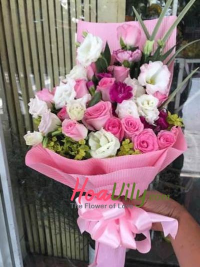Love mom bó hoa tặng mẹ ngày 8/3