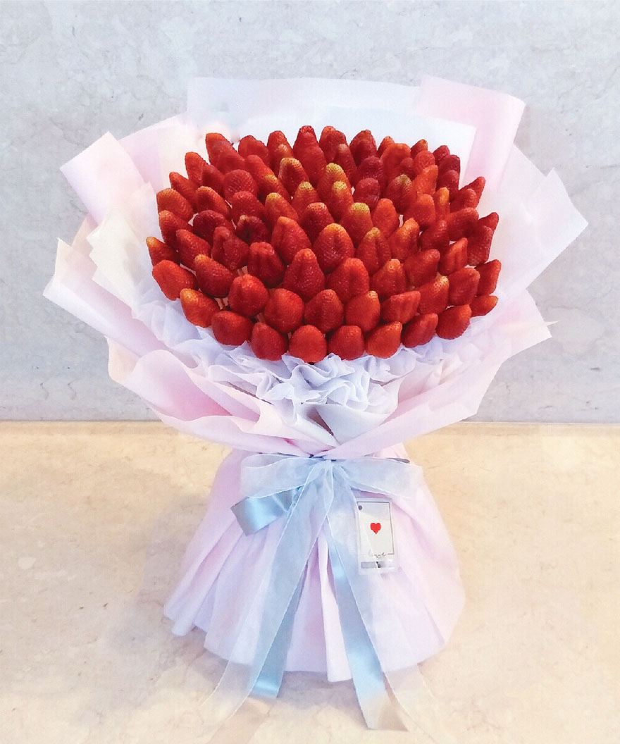 Shop bán hoa trái dâu đẹp